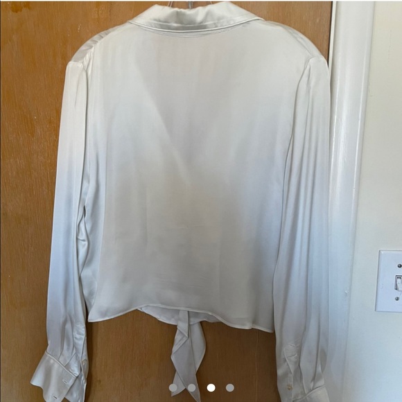 Wilfred silk tie blouse - Picture 3 of 4